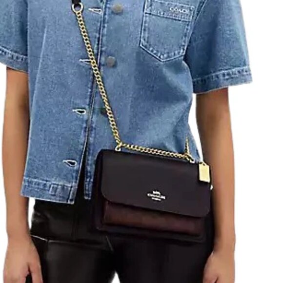 Coach Klare Crossbody Bag Style 91019 | NWT | Oxblood Multi | Signature Canvas - Picture 4 of 13